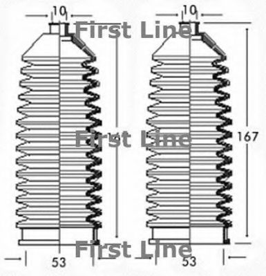 FIRST LINE FSG3177 Пыльник, рулевое управление для FIAT BARCHETTA (Фиат Барчэтта) FIRST LINE FSG3177 Пыльник, рулевое управление для FIAT BARCHETTA (Фиат Барчэтта)