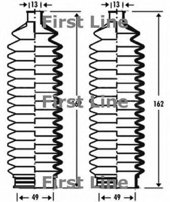 FIRST LINE FSG3285 Пыльник, рулевое управление для DAEWOO TACUMA (Дэу Таcума) FIRST LINE FSG3285 Пыльник, рулевое управление для DAEWOO TACUMA (Дэу Таcума)
