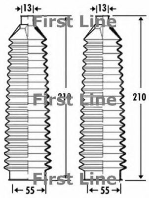 FIRST LINE FSG3295 Пыльник, рулевое управление для FIAT STILO (Фиат Стило) FIRST LINE FSG3295 Пыльник, рулевое управление для FIAT STILO (Фиат Стило)