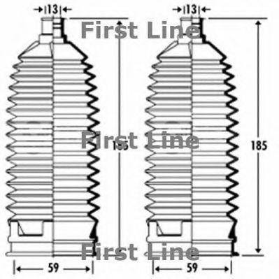 FIRST LINE FSG3314 Пыльник, рулевое управление для HONDA S2000 (Хонда С2000) FIRST LINE FSG3314 Пыльник, рулевое управление для HONDA S2000 (Хонда С2000)