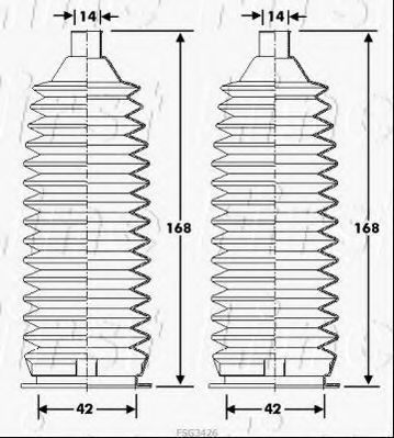 FIRST LINE FSG3426 Пыльник, рулевое управление для SUZUKI GRAND VITARA (Сузуки Гранд витара) FIRST LINE FSG3426 Пыльник, рулевое управление для SUZUKI GRAND VITARA (Сузуки Гранд витара)