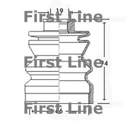 FIRST LINE FCB2601 Пыльник, приводной вал для MAZDA 323 III (Мазда 323 3) FIRST LINE FCB2601 Пыльник, приводной вал для MAZDA 323 III (Мазда 323 3)