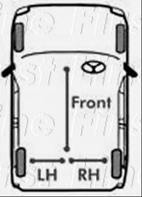 FIRST LINE FKB1045 Трос, стояночная тормозная система для PEUGEOT 405 II (Пежо 405 2) FIRST LINE FKB1045 Трос, стояночная тормозная система для PEUGEOT 405 II (Пежо 405 2)