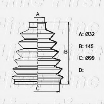 FIRST LINE FCB6171 Пыльник, приводной вал для MERCEDES-BENZ M-CLASS (Мэрcэдэс-бэнз М-cласс) FIRST LINE FCB6171 Пыльник, приводной вал для MERCEDES-BENZ M-CLASS (Мэрcэдэс-бэнз М-cласс)