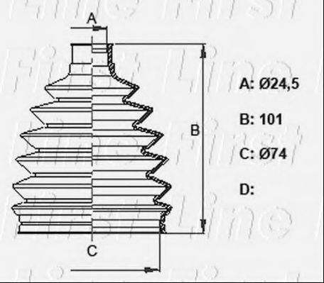 FIRST LINE FCB6330 Пыльник, приводной вал для RENAULT MODUS / GRAND MODUS (Рено Модус / гранд модус) FIRST LINE FCB6330 Пыльник, приводной вал для RENAULT MODUS / GRAND MODUS (Рено Модус / гранд модус)