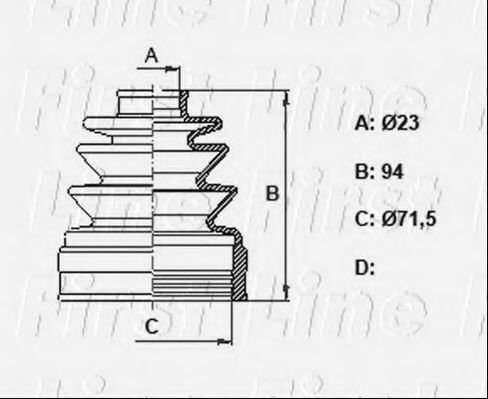 FIRST LINE FCB6350 Пыльник, приводной вал для MAZDA ATENZA (Мазда Атэнза) FIRST LINE FCB6350 Пыльник, приводной вал для MAZDA ATENZA (Мазда Атэнза)