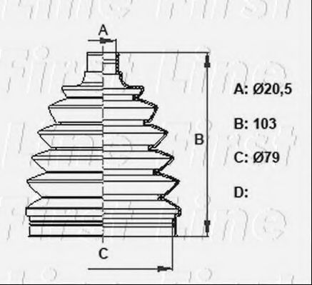 FIRST LINE FCB6405 Пыльник, приводной вал для VOLKSWAGEN UP (Фольксваген Уп) FIRST LINE FCB6405 Пыльник, приводной вал для VOLKSWAGEN UP (Фольксваген Уп)