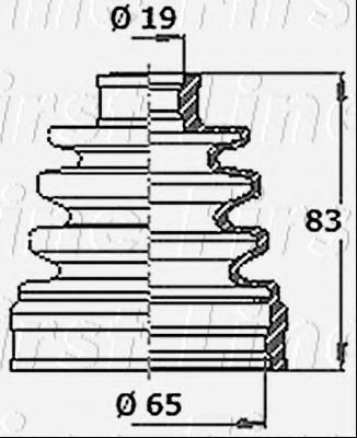 FIRST LINE FCB6363 Пыльник, приводной вал для SUBARU JUSTY II (Субару Жустъ 2) FIRST LINE FCB6363 Пыльник, приводной вал для SUBARU JUSTY II (Субару Жустъ 2)