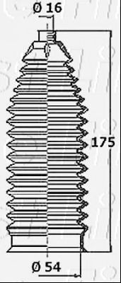 FIRST LINE FSG3432 Пыльник, рулевое управление для KIA SORENTO II (Киа Соренто 2) FIRST LINE FSG3432 Пыльник, рулевое управление для KIA SORENTO II (Киа Соренто 2)