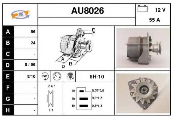 SNRA AU8026 Генератор для VOLKSWAGEN PASSAT (Фольксваген Пассат) SNRA AU8026 Генератор для VOLKSWAGEN PASSAT (Фольксваген Пассат)