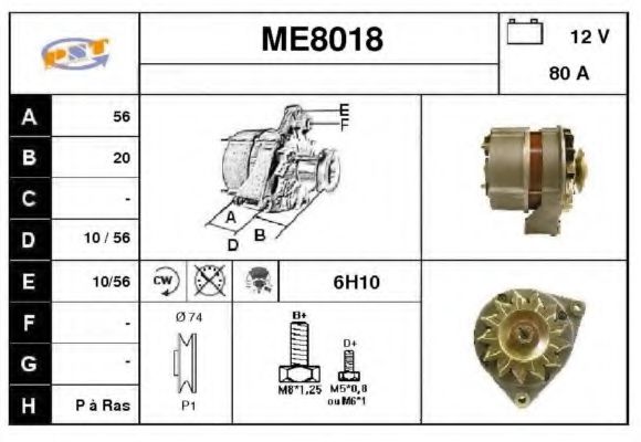 SNRA ME8018 Генератор для MERCEDES-BENZ SL (Мэрcэдэс-бэнз Сл) SNRA ME8018 Генератор для MERCEDES-BENZ SL (Мэрcэдэс-бэнз Сл)