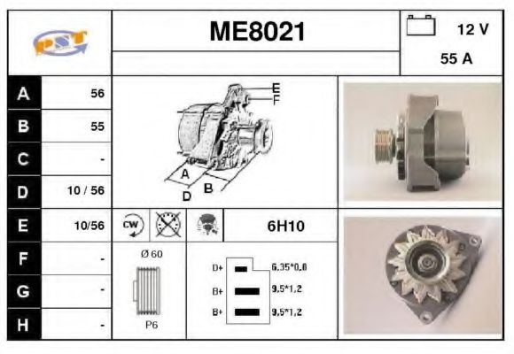 SNRA ME8021 Генератор для MERCEDES-BENZ SL (Мэрcэдэс-бэнз Сл) SNRA ME8021 Генератор для MERCEDES-BENZ SL (Мэрcэдэс-бэнз Сл)