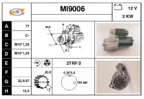 SNRA MI9006 Стартер для MITSUBISHI FORTE (Митсубиши/митсубиси Фортэ) SNRA MI9006 Стартер для MITSUBISHI FORTE (Митсубиши/митсубиси Фортэ)
