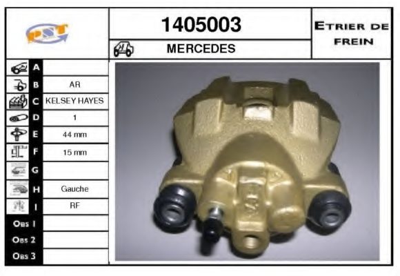 SNRA 1405003 Тормозной суппорт 