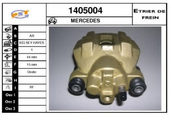 SNRA 1405004 Тормозной суппорт 