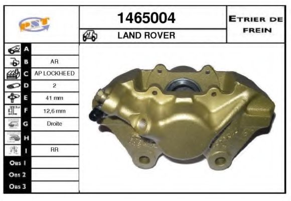 SNRA 1465004 Тормозной суппорт 