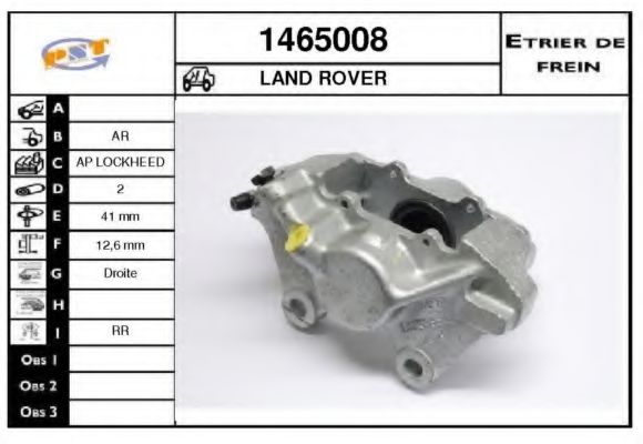 SNRA 1465008 Тормозной суппорт 