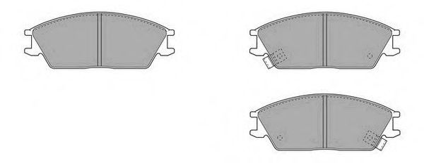 FREMAX FBP-1589 Тормозные колодки для HYUNDAI EXCEL (Хендай Эxcэл) FREMAX FBP-1589 Тормозные колодки для HYUNDAI EXCEL (Хендай Эxcэл)