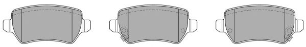 FREMAX FBP-1244 Тормозные колодки для OPEL VITA C (Опель Vита c) FREMAX FBP-1244 Тормозные колодки для OPEL VITA C (Опель Vита c)