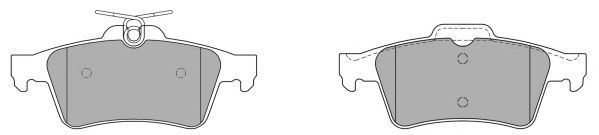 FREMAX FBP-1254-01 Тормозные колодки для CITROËN C5 III (CитроËн С5 3) FREMAX FBP-1254-01 Тормозные колодки для CITROËN C5 III (CитроËн С5 3)