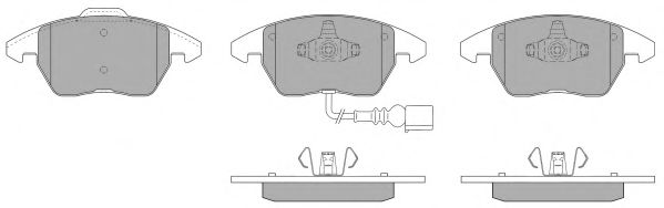 FREMAX FBP-1351 Тормозные колодки для AUDI TT (Ауди Тт) FREMAX FBP-1351 Тормозные колодки для AUDI TT (Ауди Тт)