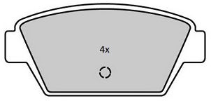 FREMAX FBP-1765 Тормозные колодки для MITSUBISHI (Митсубиши/митсубиси) FREMAX FBP-1765 Тормозные колодки для MITSUBISHI (Митсубиши/митсубиси)