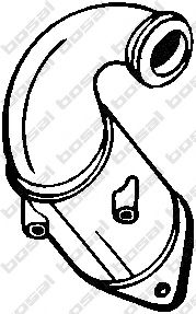 BOSAL 090-498 Катализатор для FIAT RITMO III (Фиат Ритмо 3)