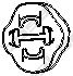 BOSAL 255-853 Резиновые полоски, система выпуска для VOLKSWAGEN JETTA (Фольксваген Жэтта) BOSAL 255-853 Резиновые полоски, система выпуска для VOLKSWAGEN JETTA (Фольксваген Жэтта)