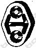 BOSAL 255-085 Резиновые полоски, система выпуска для AUDI 90 (Ауди 90) BOSAL 255-085 Резиновые полоски, система выпуска для AUDI 90 (Ауди 90)