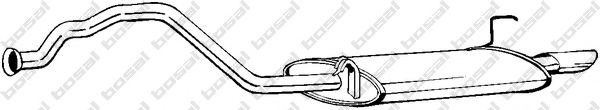 BOSAL 283-017 Глушитель выхлопных газов конечный для AUDI 90 (Ауди 90) BOSAL 283-017 Глушитель выхлопных газов конечный для AUDI 90 (Ауди 90)