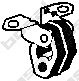 BOSAL 255-084 Резиновые полоски, система выпуска для AUDI TT (Ауди Тт) BOSAL 255-084 Резиновые полоски, система выпуска для AUDI TT (Ауди Тт)