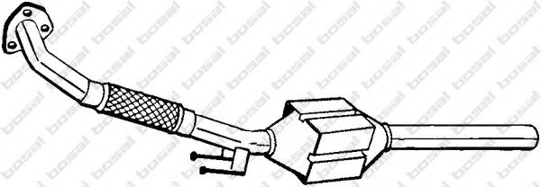 BOSAL 099-998 Катализатор для VOLKSWAGEN GOLF IV (Фольксваген Гольф 4) BOSAL 099-998 Катализатор для VOLKSWAGEN GOLF IV (Фольксваген Гольф 4)
