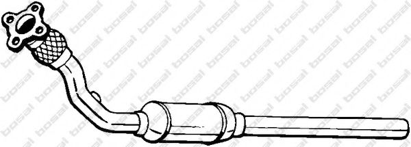 BOSAL 099-572 Катализатор для AUDI TT (Ауди Тт) BOSAL 099-572 Катализатор для AUDI TT (Ауди Тт)
