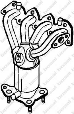 BOSAL 090-765 Катализатор для VOLKSWAGEN GOLF IV (Фольксваген Гольф 4) BOSAL 090-765 Катализатор для VOLKSWAGEN GOLF IV (Фольксваген Гольф 4)