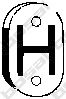 BOSAL 255-113 Резиновые полоски, система выпуска для HONDA EDIX (Хонда Эдиx) BOSAL 255-113 Резиновые полоски, система выпуска для HONDA EDIX (Хонда Эдиx)