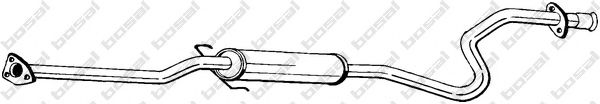 BOSAL 286-825 Средний глушитель выхлопных газов для ROVER 400 (Ровер 400) BOSAL 286-825 Средний глушитель выхлопных газов для ROVER 400 (Ровер 400)
