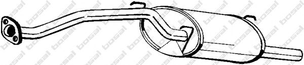 BOSAL 115-823 Глушитель выхлопных газов конечный для ROVER 400 (Ровер 400) BOSAL 115-823 Глушитель выхлопных газов конечный для ROVER 400 (Ровер 400)