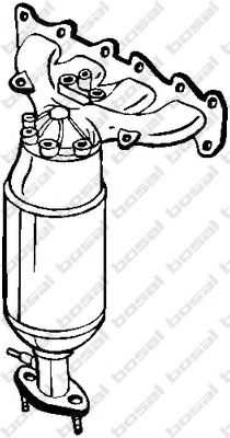BOSAL 098-774 Катализатор для ROVER 45 (Ровер 45) BOSAL 098-774 Катализатор для ROVER 45 (Ровер 45)