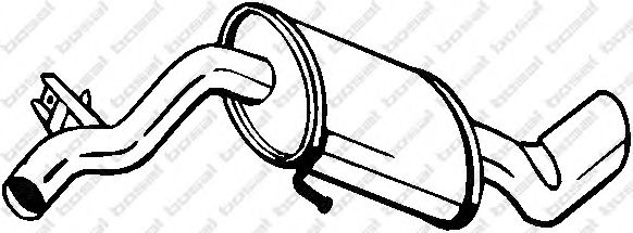 BOSAL 247-037 Глушитель выхлопных газов конечный для BMW 1 (Бмв 1) BOSAL 247-037 Глушитель выхлопных газов конечный для BMW 1 (Бмв 1)