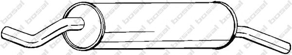BOSAL 247-909 Глушитель выхлопных газов конечный для BMW (Бмв) BOSAL 247-909 Глушитель выхлопных газов конечный для BMW (Бмв)