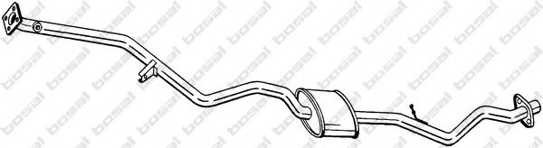 BOSAL 293-413 Средний глушитель выхлопных газов для BMW 1 (Бмв 1) BOSAL 293-413 Средний глушитель выхлопных газов для BMW 1 (Бмв 1)