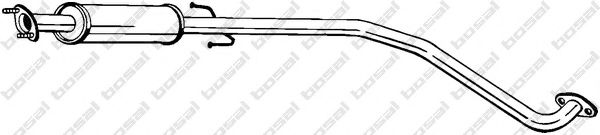 BOSAL 284-337 Средний глушитель выхлопных газов для DAEWOO KALOS (Дэу Калос) BOSAL 284-337 Средний глушитель выхлопных газов для DAEWOO KALOS (Дэу Калос)