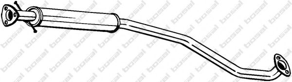 BOSAL 284-481 Средний глушитель выхлопных газов для DAEWOO LACETTI (Дэу Лачетти)