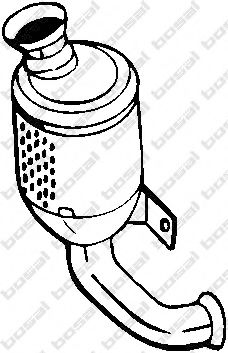 BOSAL 090-523 Катализатор для PEUGEOT 107 (Пежо 107) BOSAL 090-523 Катализатор для PEUGEOT 107 (Пежо 107)