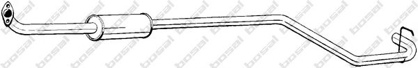 BOSAL 291-581 Средний глушитель выхлопных газов для CITROëN (Cитроëн) BOSAL 291-581 Средний глушитель выхлопных газов для CITROëN (Cитроëн)
