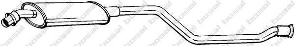 BOSAL 282-675 Средний глушитель выхлопных газов для CITROëN (Cитроëн) BOSAL 282-675 Средний глушитель выхлопных газов для CITROëN (Cитроëн)