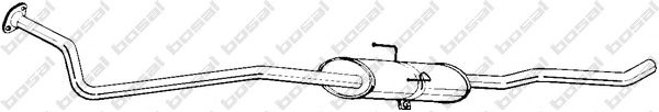 BOSAL 292-223 Предглушитель выхлопных газов для PEUGEOT EXPERT (Пежо Эxпэрт) BOSAL 292-223 Предглушитель выхлопных газов для PEUGEOT EXPERT (Пежо Эxпэрт)