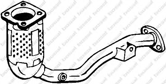 BOSAL 090-160 Катализатор для PEUGEOT 207 (Пежо 207) BOSAL 090-160 Катализатор для PEUGEOT 207 (Пежо 207)