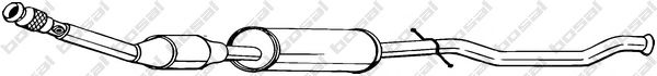 BOSAL 090-732 Катализатор для CITROËN C5 I (CитроËн С5 1)
