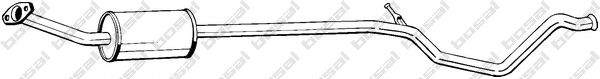 BOSAL 288-103 Средний глушитель выхлопных газов для CITROëN (Cитроëн) BOSAL 288-103 Средний глушитель выхлопных газов для CITROëN (Cитроëн)